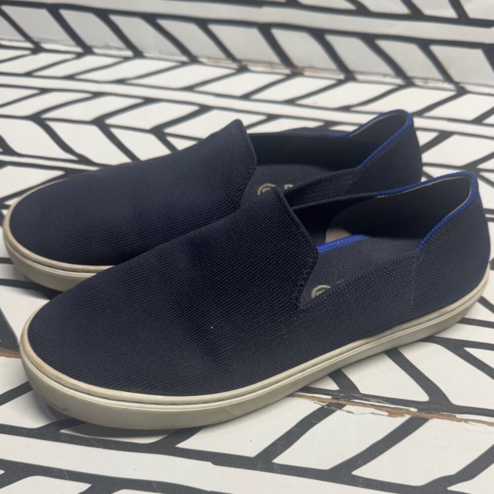 Rothy’s The Original Slip On Sneaker in Navy size 8.5